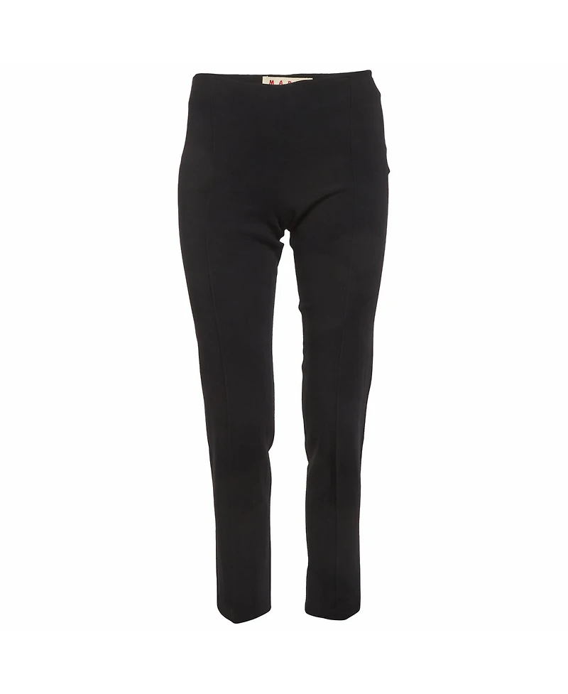 Pre-Owned Marni Women's Stretch Crepe Tailored Trousers