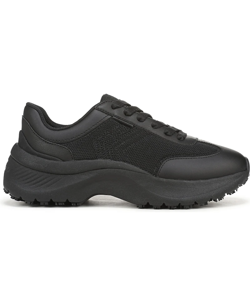 Dr. Scholl's Women's Walk Mode Slip Resistant Service Lace-Up Sneakers