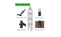 Garden Obelisk Trellis for Climbing Plants and Elegant Outdoor Decor