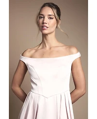 Coast Women's Bandeau Off-Shoulder Maxi Dress