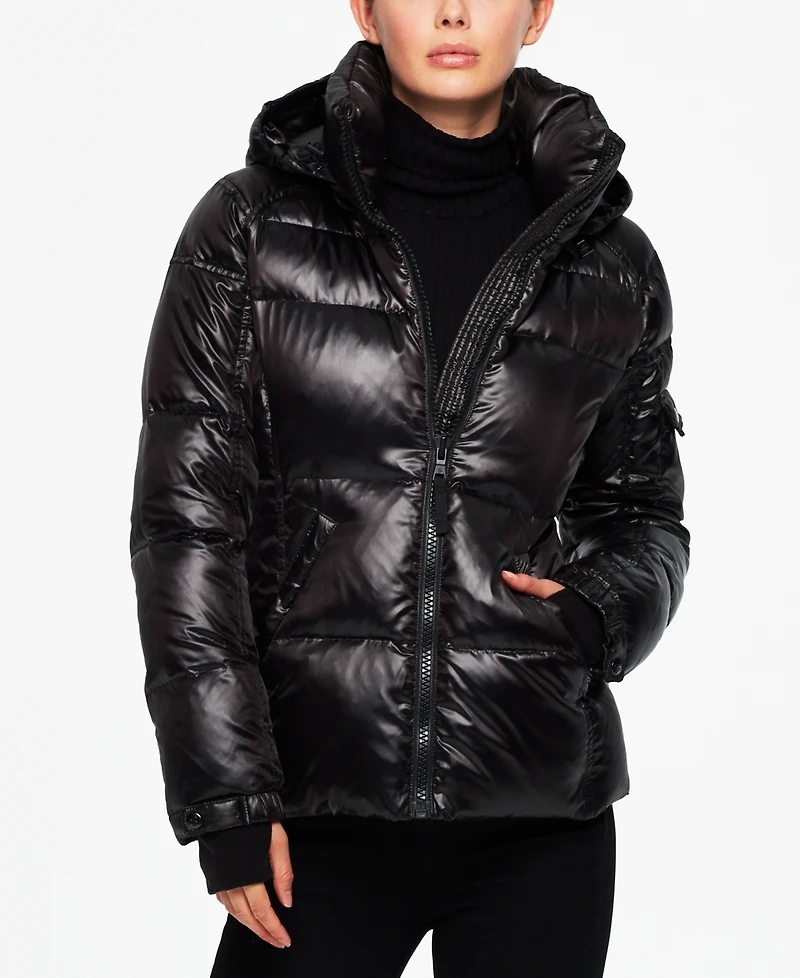 S13 Women's Kylie Hooded Water-Resistant Puffer Coat