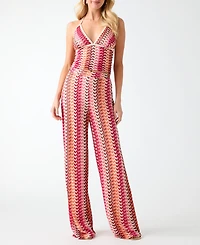 Guess Women's Gianna High-Rise Knit Fit and Flare Pants
