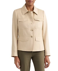 Jones New York Women's Safari Button-Front Jacket