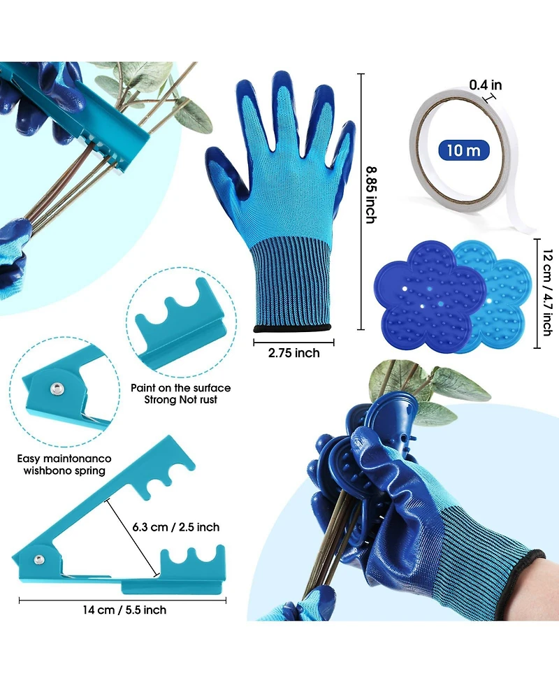 Xdovet Flower Arrangement Tool Kit Garden Florist Supplies