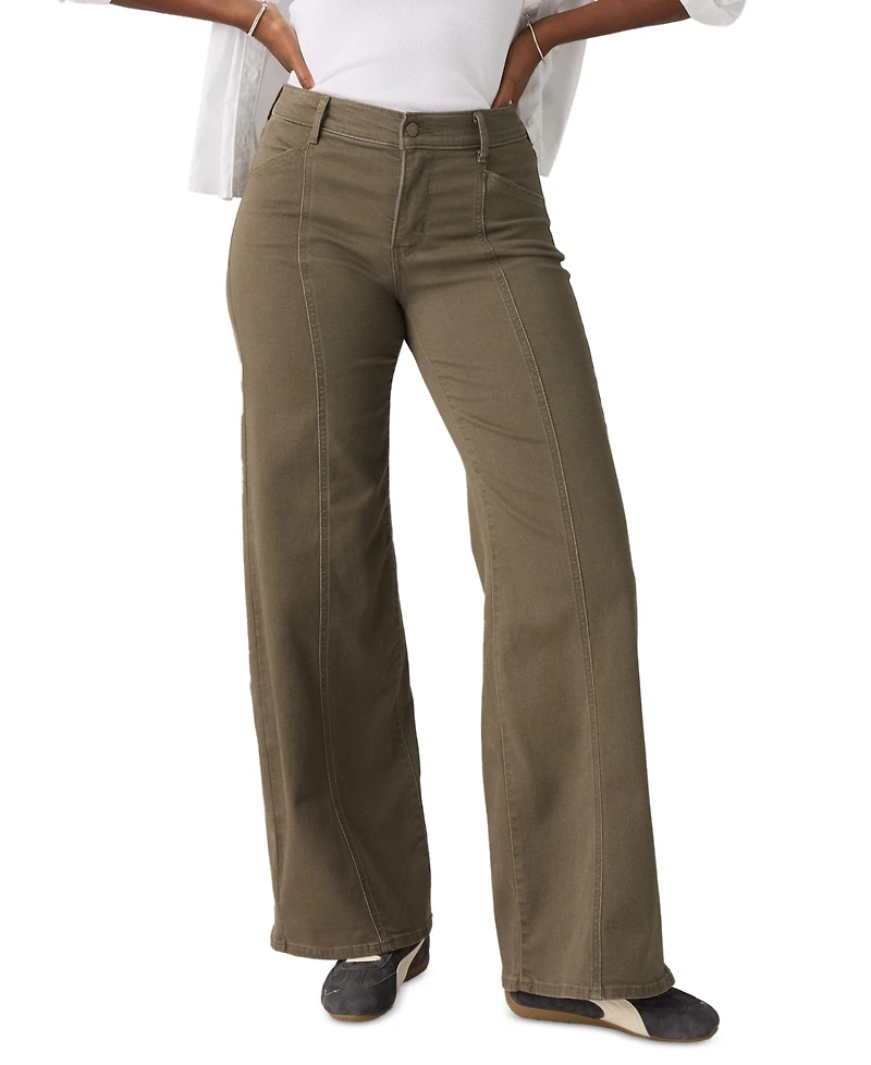 Levi's Women's 318 Seamed Wide-Leg Jeans