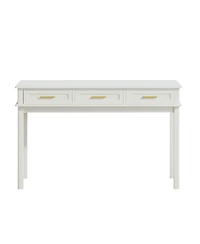 Streamdale Furniture 3-Drawer Modern Vanity Desk and Writing Table