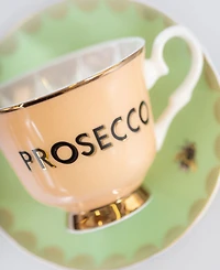 Yvonne Ellen Prosecco 2-Piece Teacup & Saucer Set