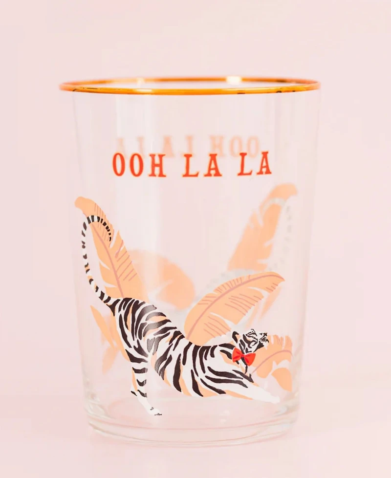 Yvonne Ellen Tiger Hi Ball Glasses, Set of 4