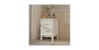 Lucky One 22.8"W 2-Drawer Nightstand