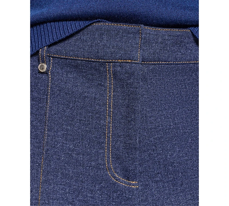 Karl Lagerfeld Paris Petite Mid-Rise Pants