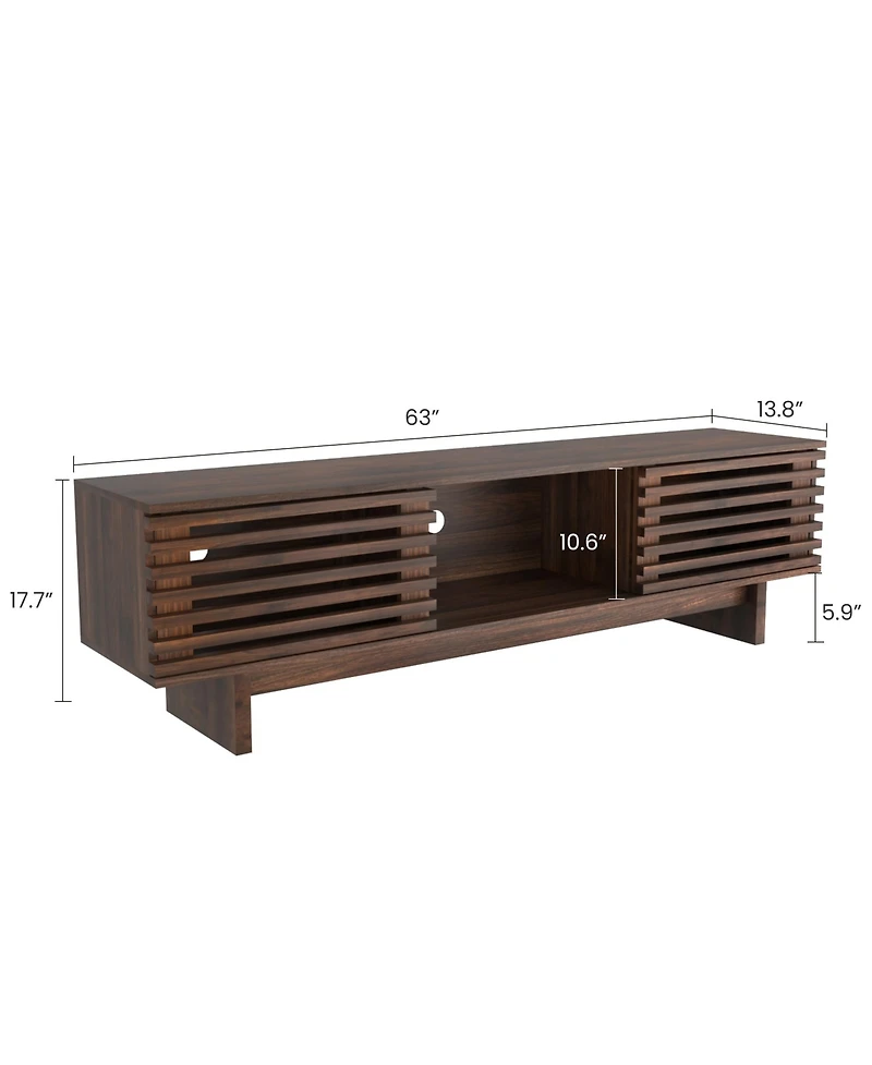 gaomon 63 Inch Farmhouse Tv Stand