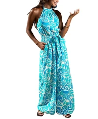 Cupshe Women's Halter Neck Unlined Jumpsuit