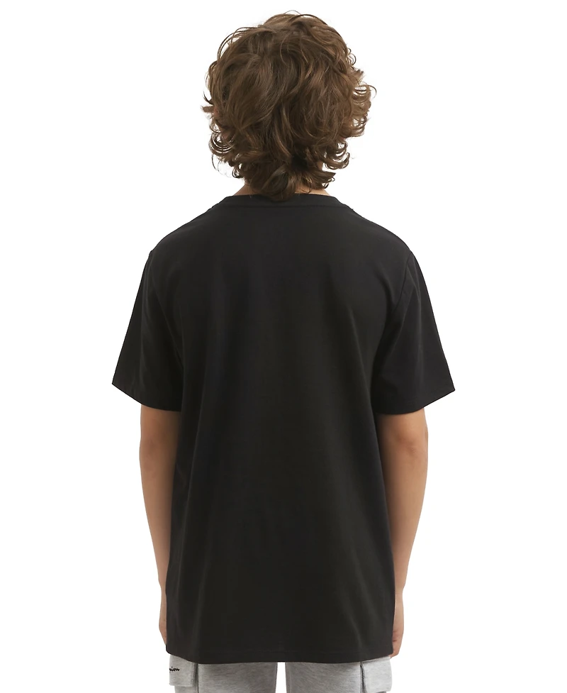 Champion Boys' 8-20 C-Patch Logo Short-Sleeve T-Shirt