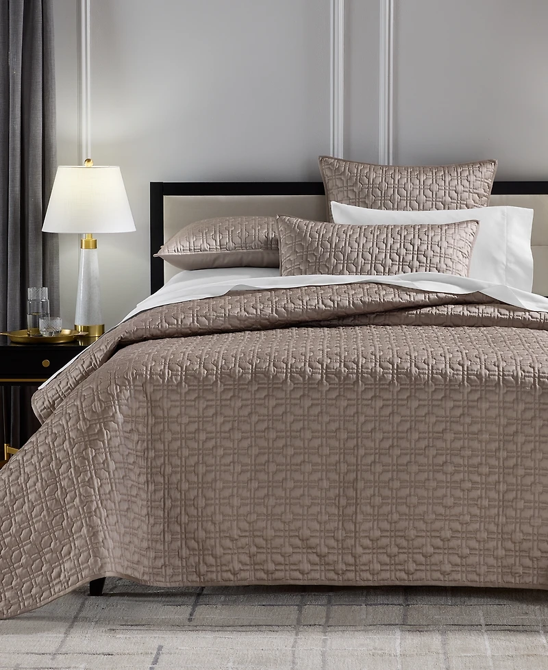 Hotel Collection Porto Quilted Coverlet Set, Full/Queen, Macy's Exclusive