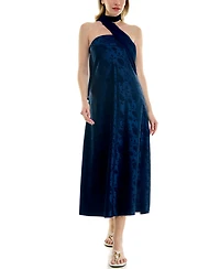Row A Juniors' Strapless Midi Dress