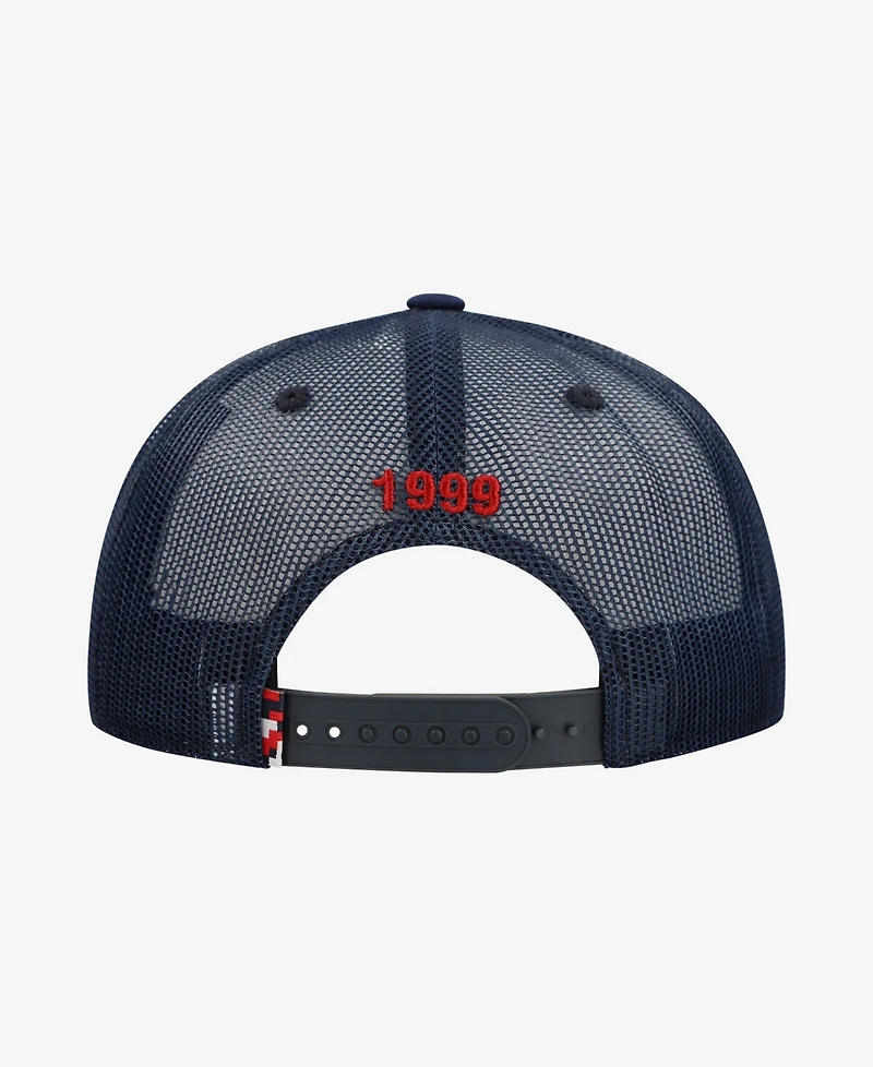 Fan Ink Men's and Women's Navy Usmnt Atmosphere Adjustable Trucker Hat