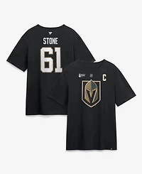 Fanatics Men's Mark Stone Black Vegas Golden Knights 2026 Stanley Cup Final Name & Number T-Shirt