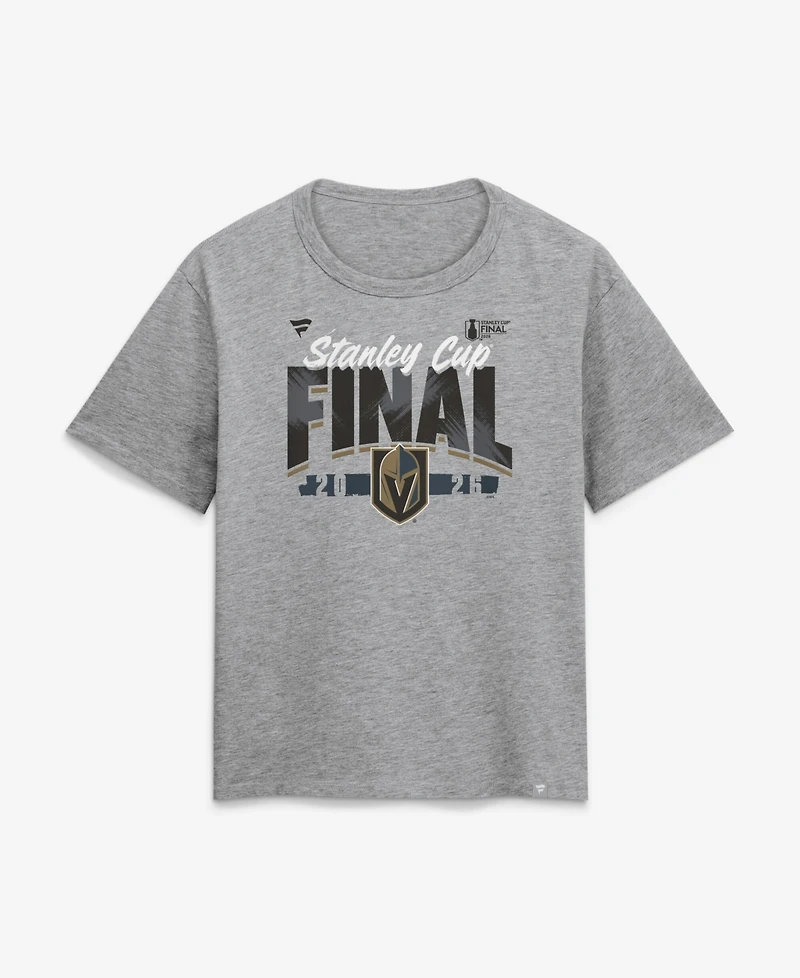 Fanatics Women's Heather Gray Vegas Golden Knights 2026 Stanley Cup Final Roster T-Shirt