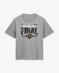 Fanatics Women's Heather Gray Vegas Golden Knights 2026 Stanley Cup Final Roster T-Shirt