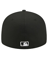 New Era Men's Black Boston Red Sox Americana Bald Eagle Pre-Curved 59FIFTY Fitted Hat