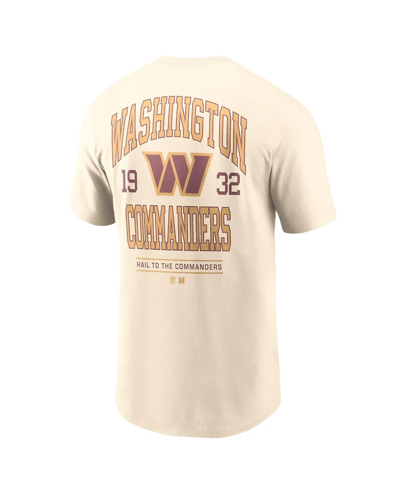Nike Men's Natural Washington Commanders Freestyle Essential T-Shirt