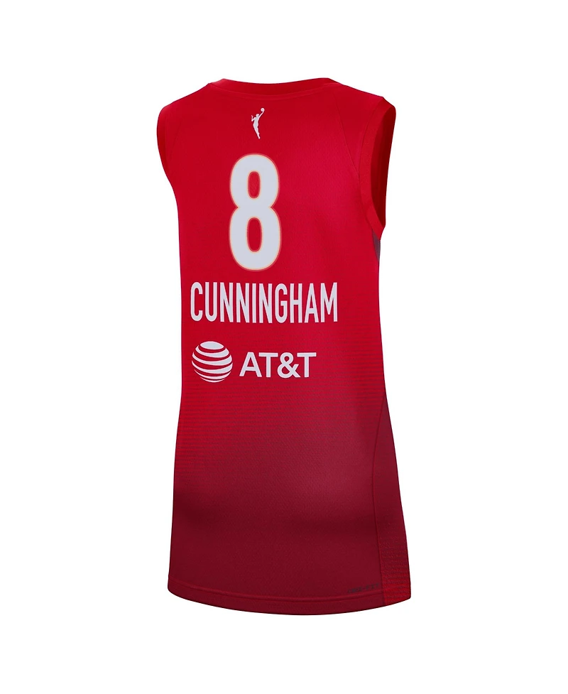 Nike Men's and Women's Sophie Cunningham Red Indiana Fever Victory Jersey