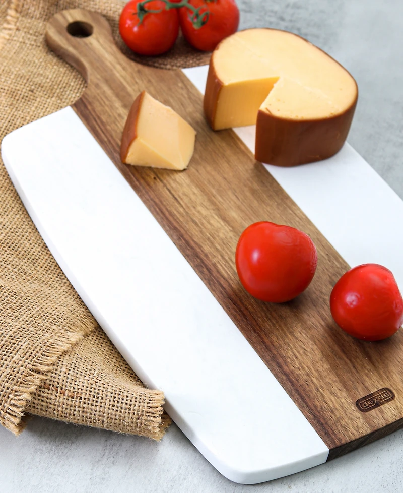 Dexas Acacia and Marble Serving Board