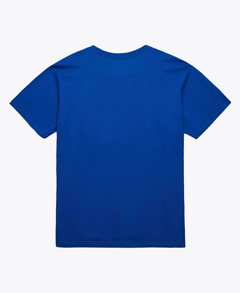 Mitchell & Ness Men's and Women's Royal Minnesota Timberwolves Hardwood Classics Arch T-Shirt