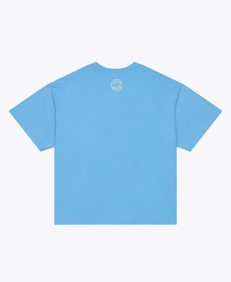 Mitchell & Ness Men's Light Blue Chicago Cubs Insignia Premium T-Shirt