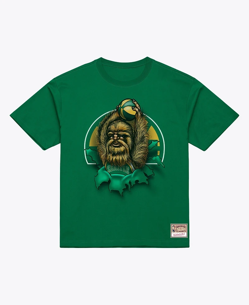 Mitchell & Ness Men's Green Seattle Supersonics Breakthrough T-Shirt