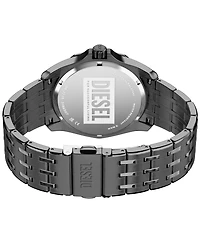 Diesel Men's Stinger Quartz Gunmetal Stainless Steel Watch 44mm