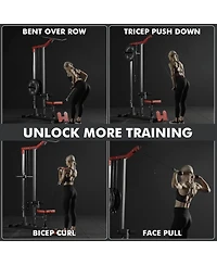Mikolo Lat Pulldown and Cable Row Machine