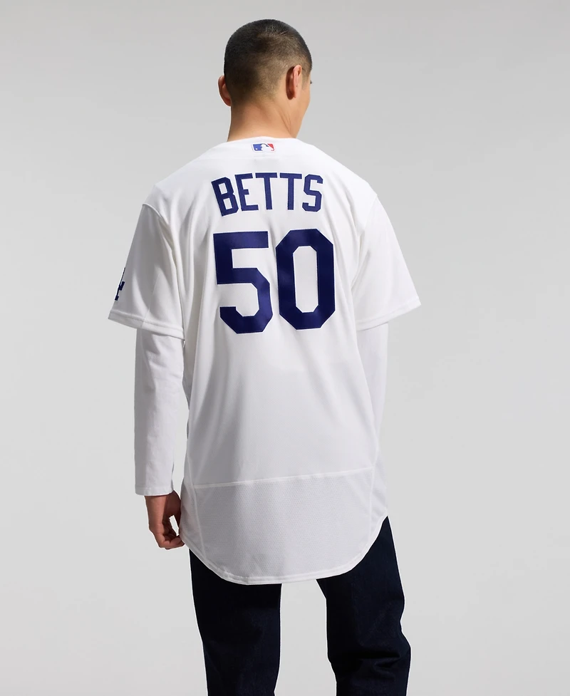 Nike Men's Mookie Betts White Los Angeles Dodgers Home Authentic Jersey