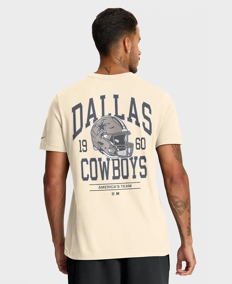 Nike Men's Natural Dallas Cowboys Freestyle Essential T-Shirt