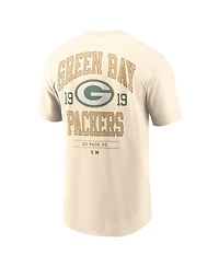 Nike Men's Natural Green Bay Packers Freestyle Essential T-Shirt