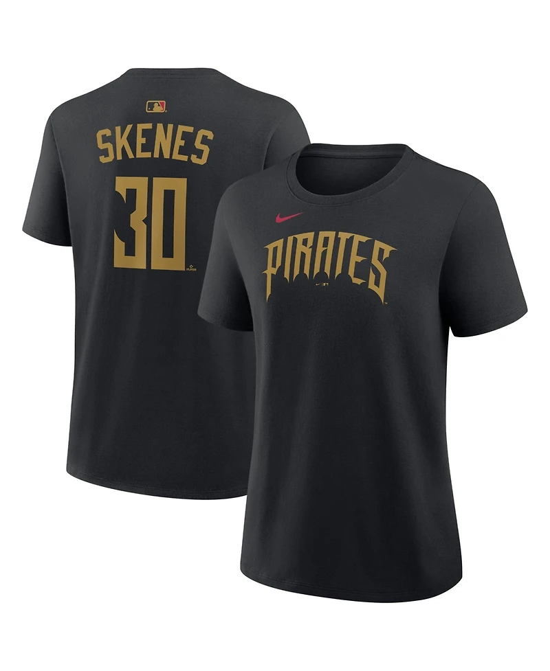 Nike Women's Paul Skenes Black Pittsburgh Pirates 2026 City Connect Name & Number T-Shirt