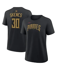 Nike Women's Paul Skenes Black Pittsburgh Pirates 2026 City Connect Name & Number T-Shirt