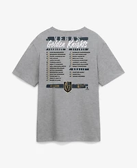 Fanatics Men's Heather Gray Vegas Golden Knights 2026 Stanley Cup Final Roster T-Shirt