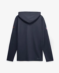 Nike Men's Navy Chicago Bears Sideline Lightweight Long Sleeve Dri-fit Hoodie
