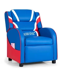 Gouun Kids Reclining Chair with Soft Headrest and Side Pockets