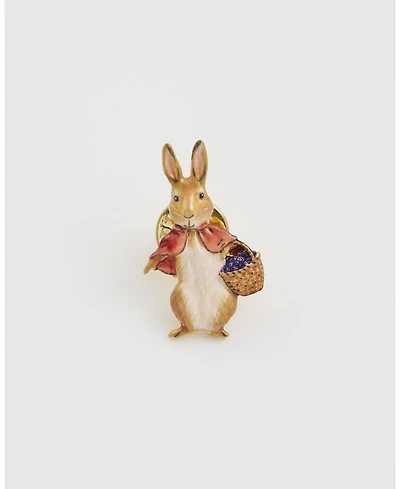 Fable England Peter Rabbit Cotton-tail Brooch