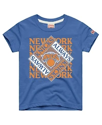 Homage Toddler Blue New York Knicks Always Tri-Blend T-Shirt