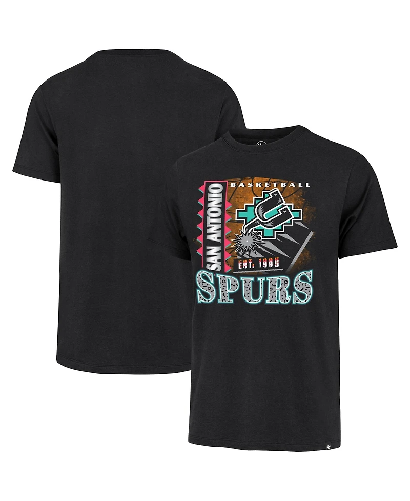 Profile Men's Black San Antonio Spurs Big Tall T-Shirt