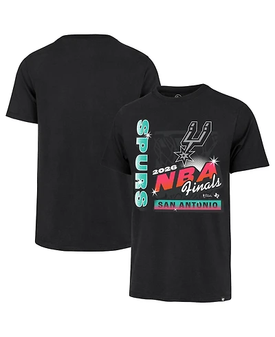 '47 Brand Men's Black San Antonio Spurs 2026 Nba Finals Franklin Fiesta T-Shirt