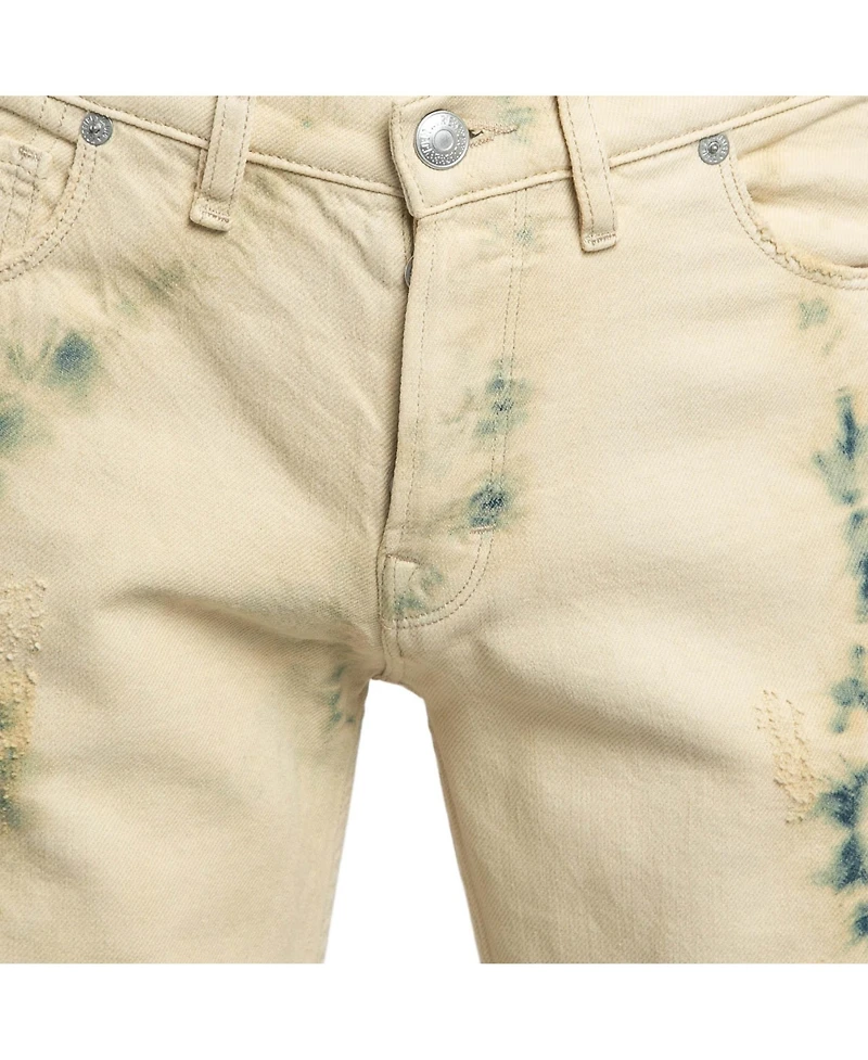 Pre-Owned Zadig & Voltaire Men's Tie Dye Denim David Jeans