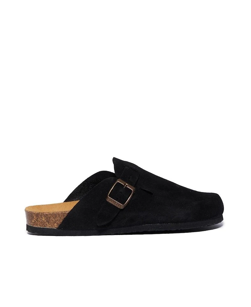Plakton Women's Clog Full Grain Suede Blogg