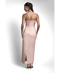 Coast Women's Bandeau Bow-Waist Maxi Dress