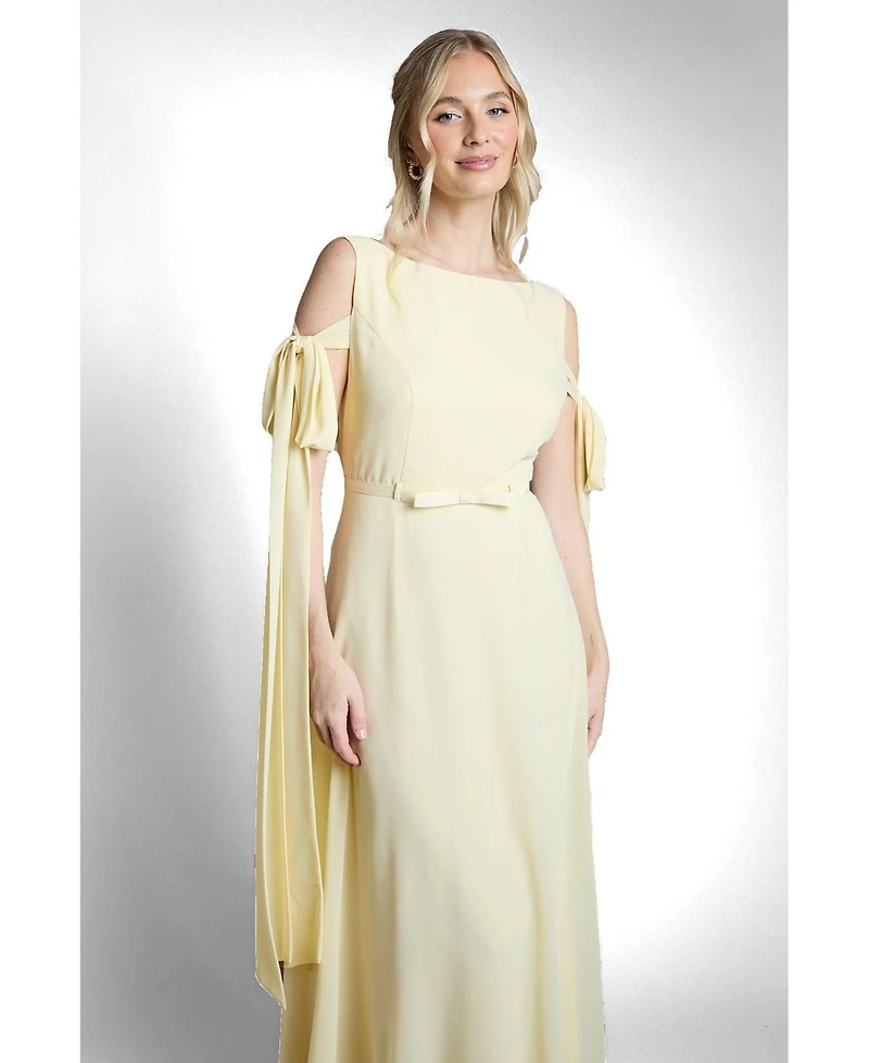 Coast Women's Bow Sleeve Maxi Dress