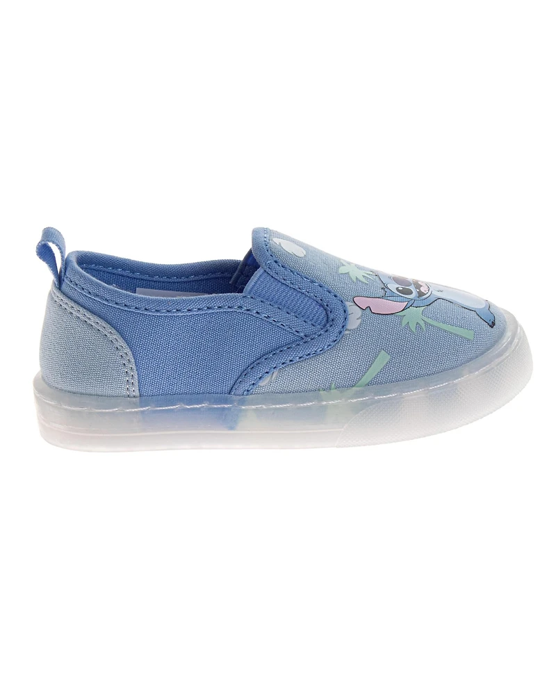 Disney Big Girls Lilo and Stitch Girls Shoes, Girls Slip- On, Canvas Shoes - Kids Loafers