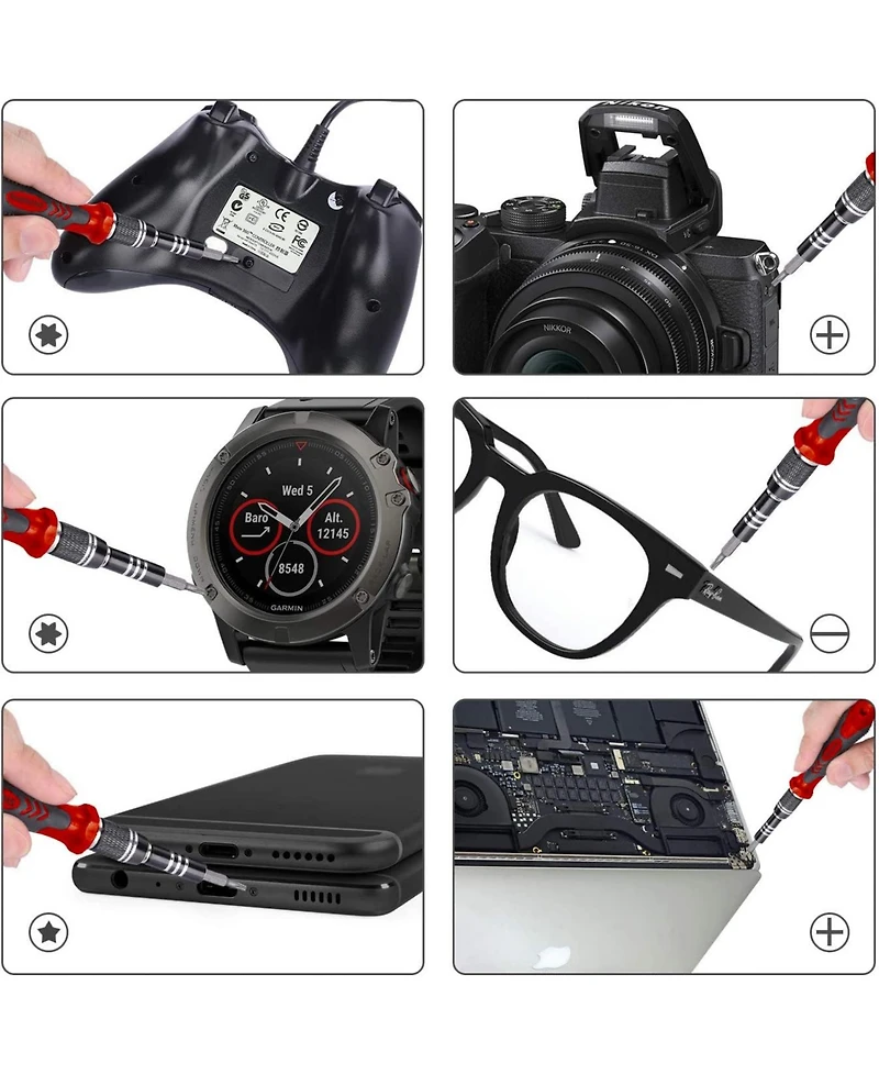 Xdovet Precision Screwdriver Set 122 In 1 Electronics Repair Kit